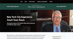 Desktop Screenshot of mknylaw.com